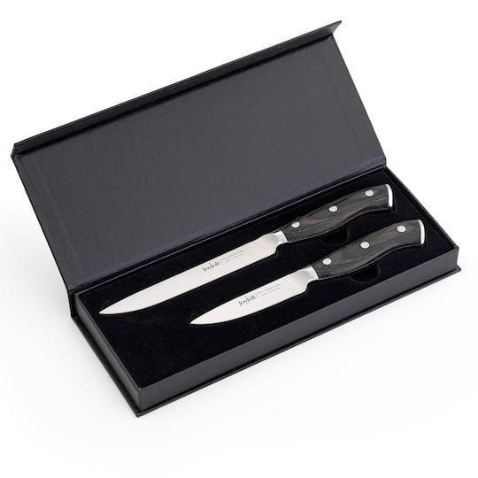 JoyJolt® 2-Piece High Carbon Steel Utility Knives